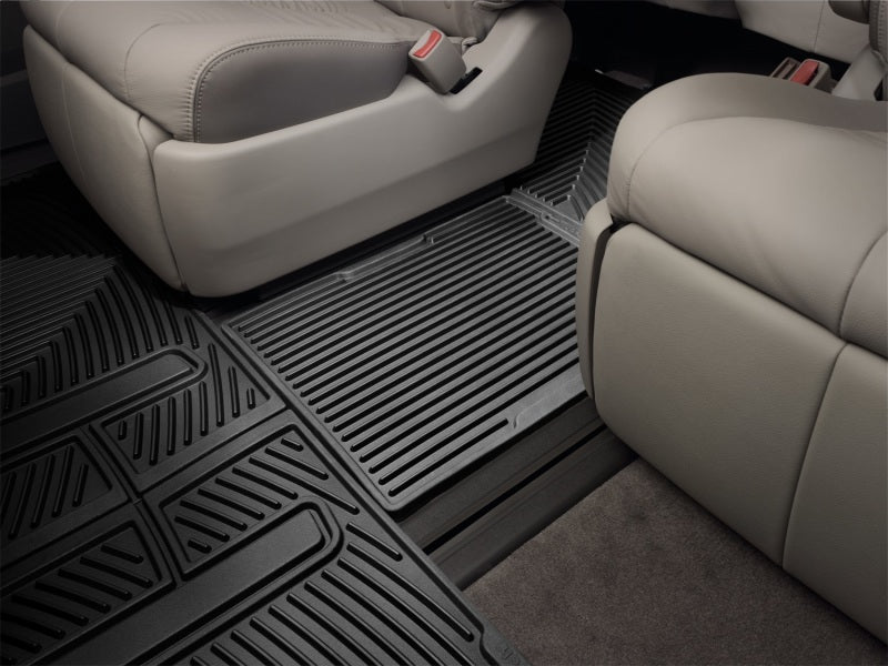 WeatherTech 11+ Toyota Sienna Rear Rubber Mats - Black