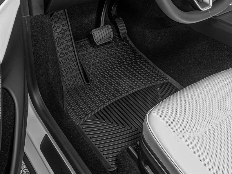 WeatherTech 2026 Tesla Model Y Juniper Front All-Weather Floor Mats - Black