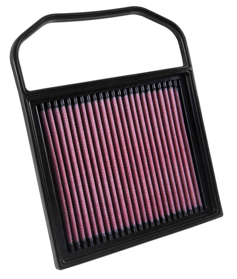 K&N Replacement Air Filter for 15-16 Mercedes Benz C400 3.0L / E320 / GL450 / ML400 (2 Required)