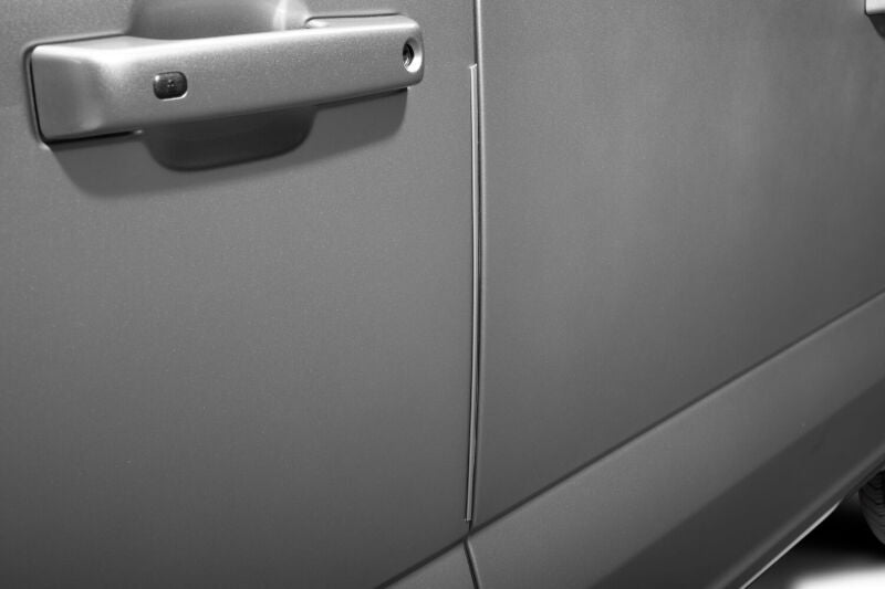 Husky Liners 17-25 Ford F250/350 Door Edge Guards (4pc Set) - Agate Black