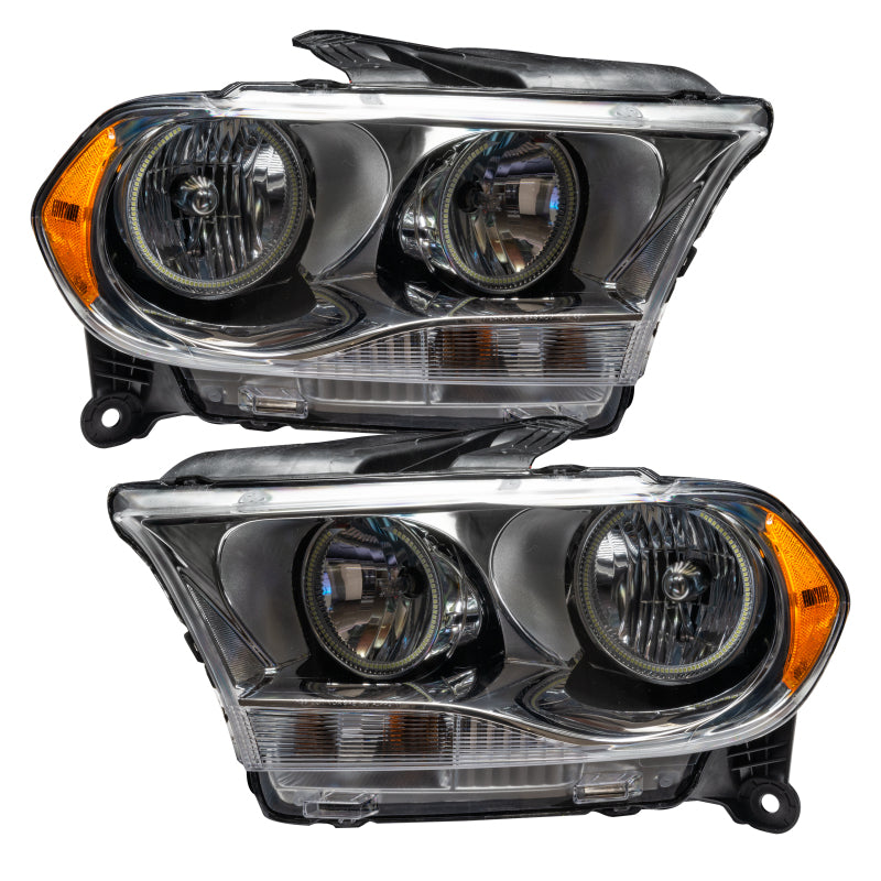 Oracle 11-13 Dodge Durango SMD HL Halogen - Chrome - ColorSHIFT