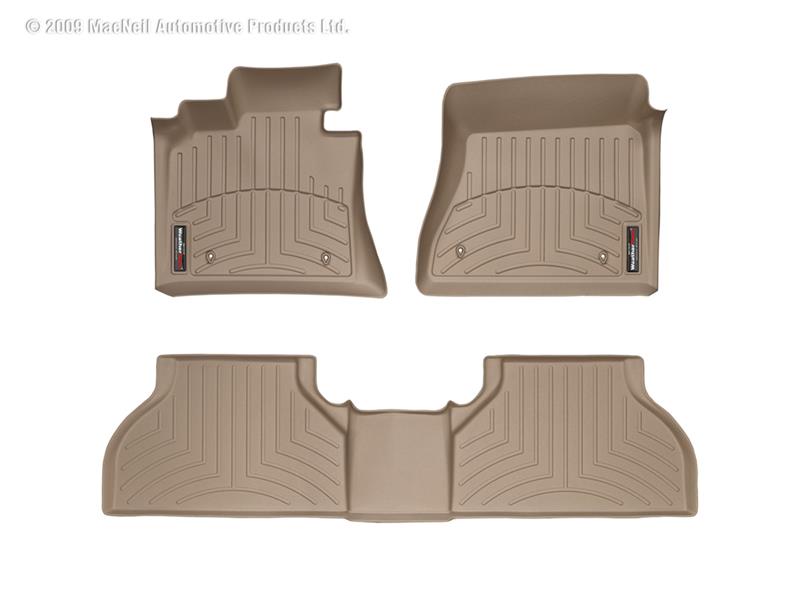 WeatherTech 12+ Volkswagen Beetle Front +Rear FloorLiner - Black