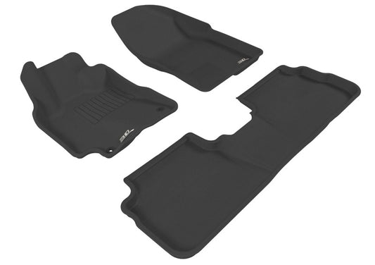 3D MAXpider 09-13 Toyota Corolla Kagu Black Full Set