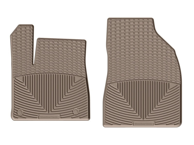 WeatherTech 2014-2019 Toyota Highlander Front Rubber Mats - Tan