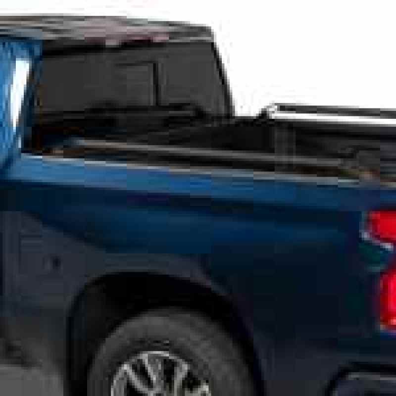 Putco 09-18 Ram 1500 - 5.7in Bed Locker Side Rails - Black Powder Coated