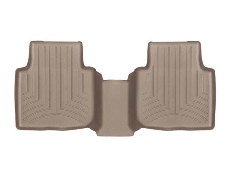 WeatherTech 2018+ Volkswagen Tiguan Rear FloorLiner - Tan (Fits 5 &7 Passenger Models)