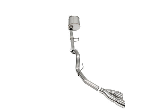 Corsa 2021-2025 Ford F-150 Regular Cab/ 8in Bed 3.5L V6 Sport Cat-Back Single Side Exit-Polished