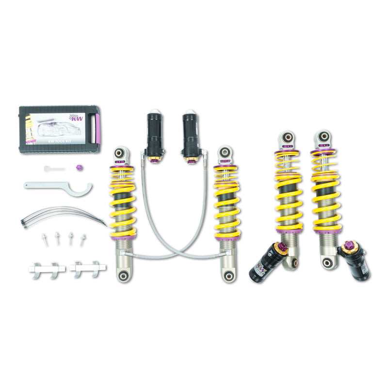 KW Coilover Kit V4 2010-2015 Audi R8 (42) V8 Including Spyder w/o Magnetic Ride