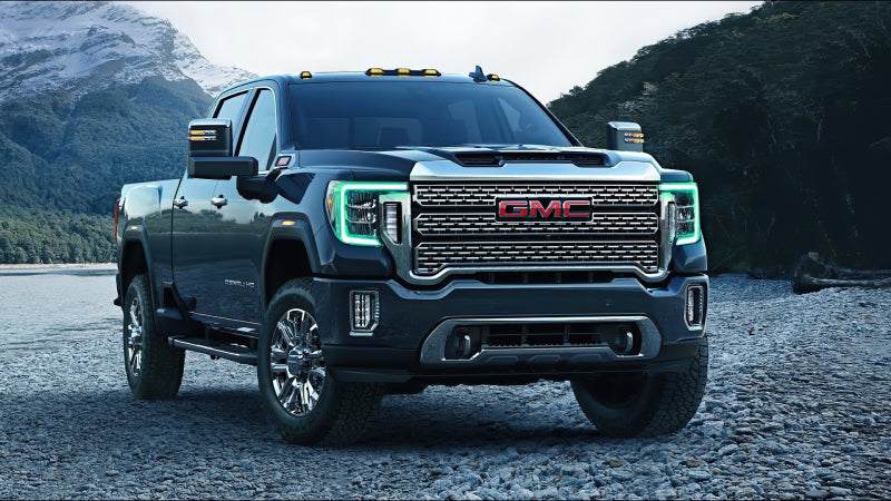 Oracle 20-21 GMC Sierra 2500 HD RGB+W Headlight DRL Kit - w/ Simple Controller