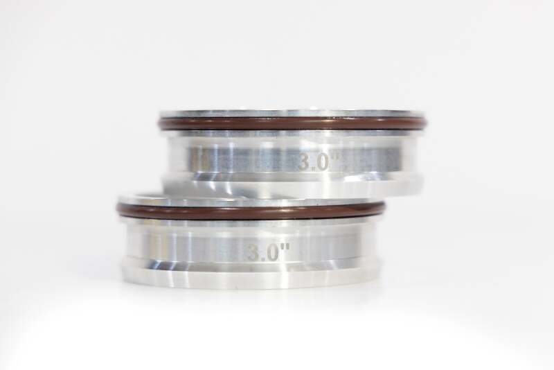 GReddy 3.0 Inch Gold Anodized Aluminum Boost Tube Clamp Set