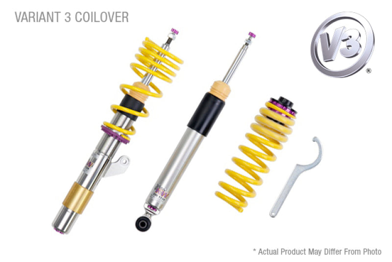 KW Coilover Kit V3 2015+ Mercedes C-Class (W205) Sedan 4Matic (AWD) w/ Electronic Dampers